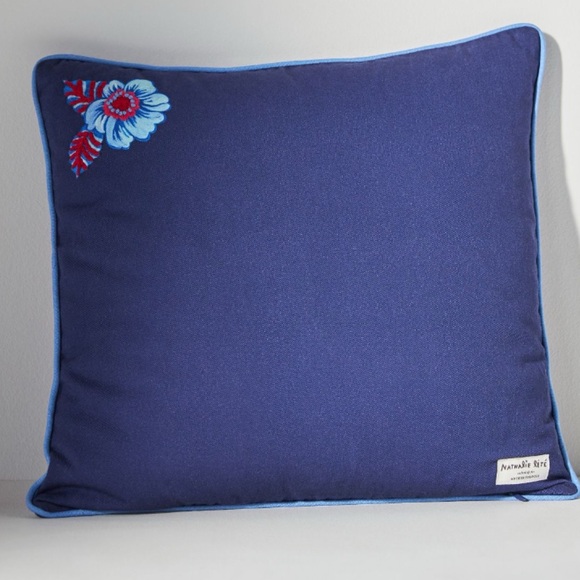 NWT Anthropologie Nathalie Lete Embroidered Pillow - Picture 4 of 10